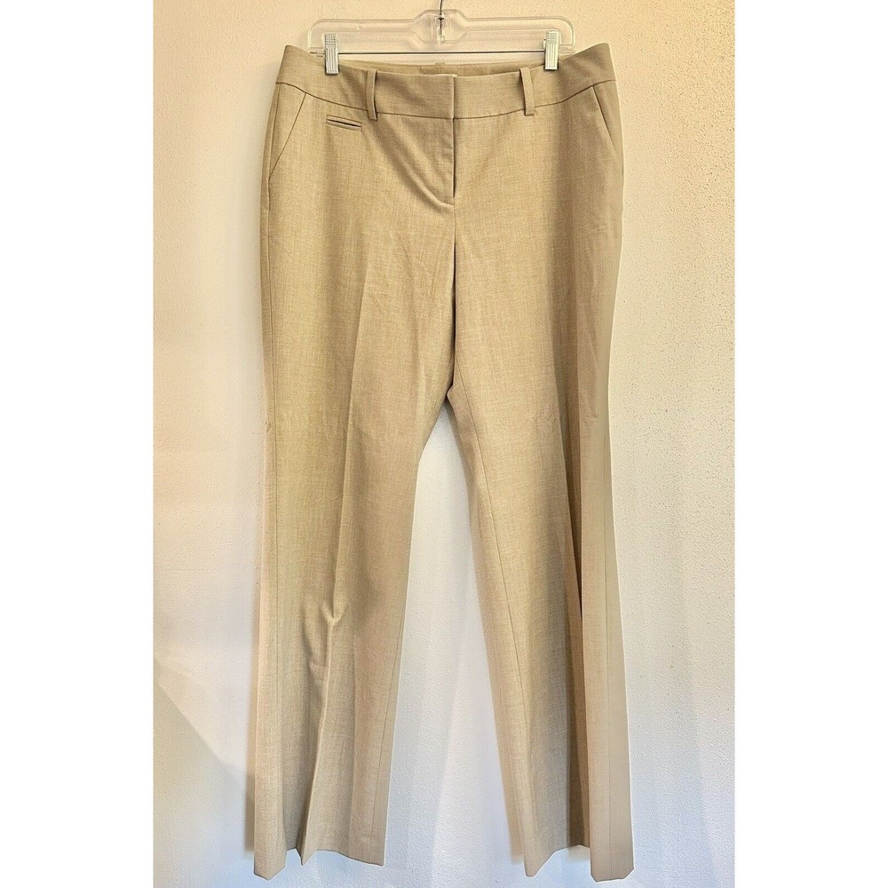Halogen Taylor Curvy Fit‎ Trousers Dress Pants Taupe NWT Size 14